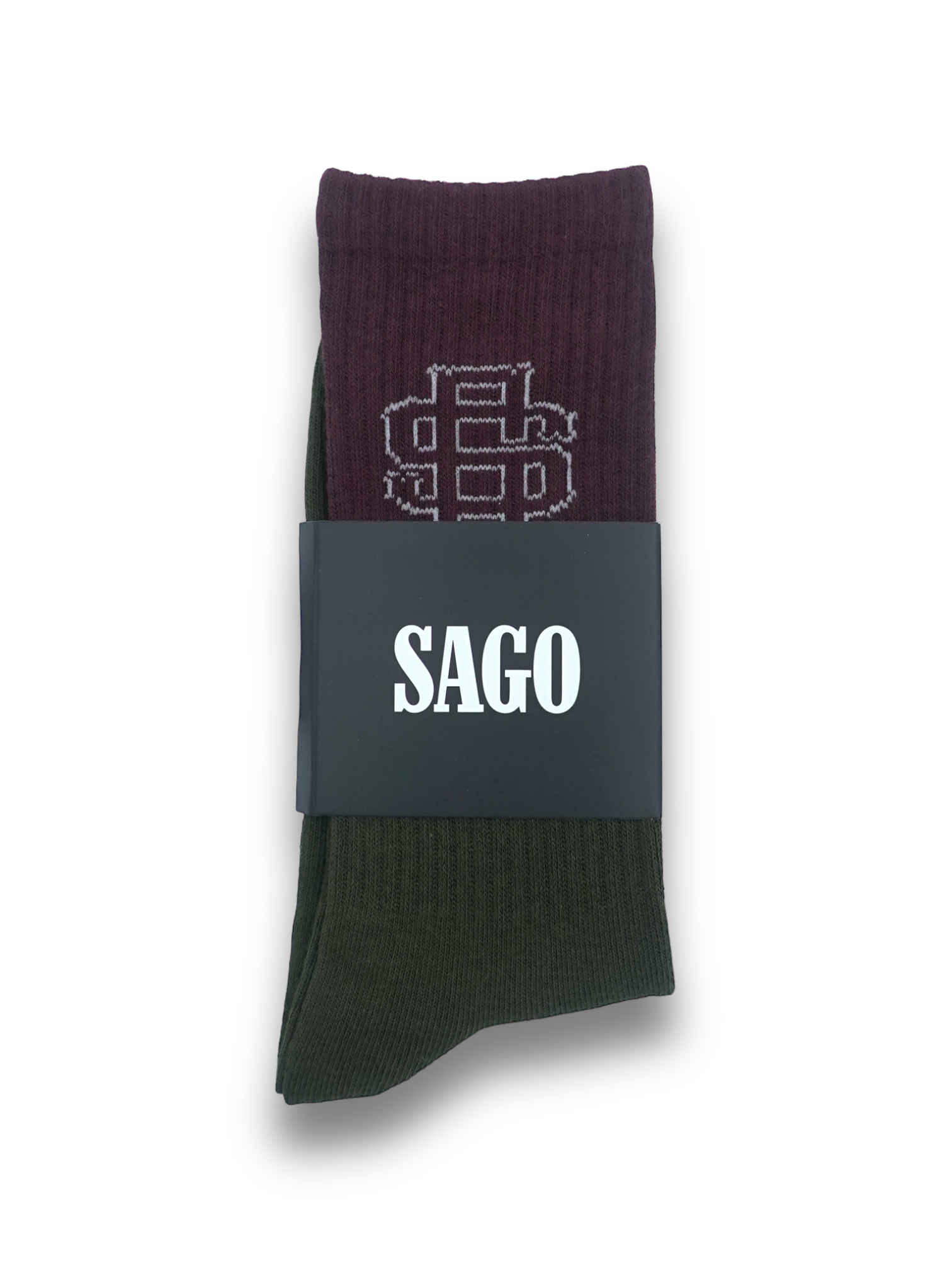 Sago monogram logo sock