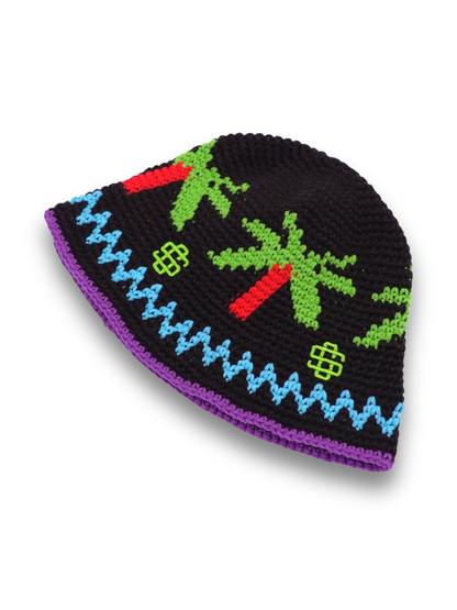 Palm crochet hat