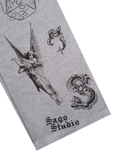 Tattoo sweats (gray)
