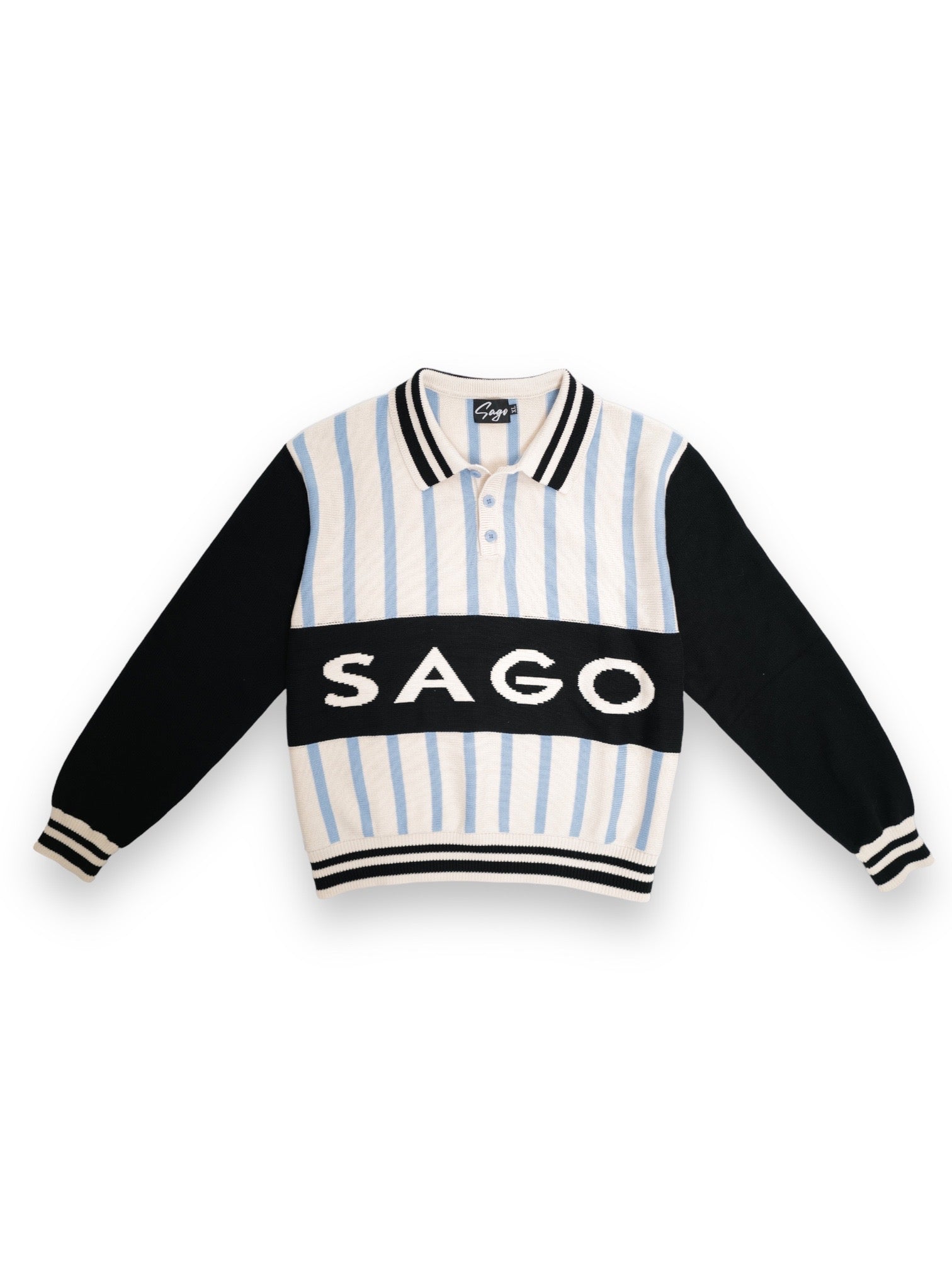 Sago Studio knit rugby sweater