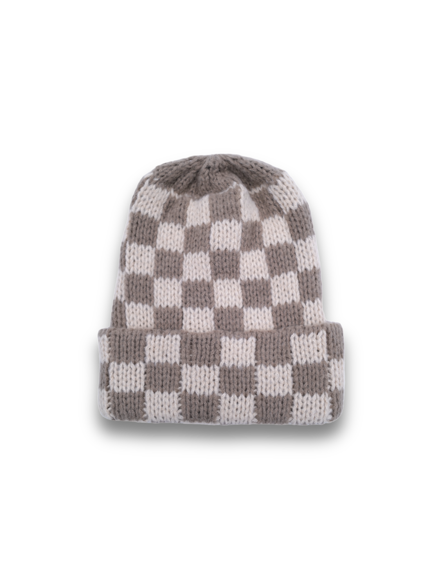 Checkered beanie