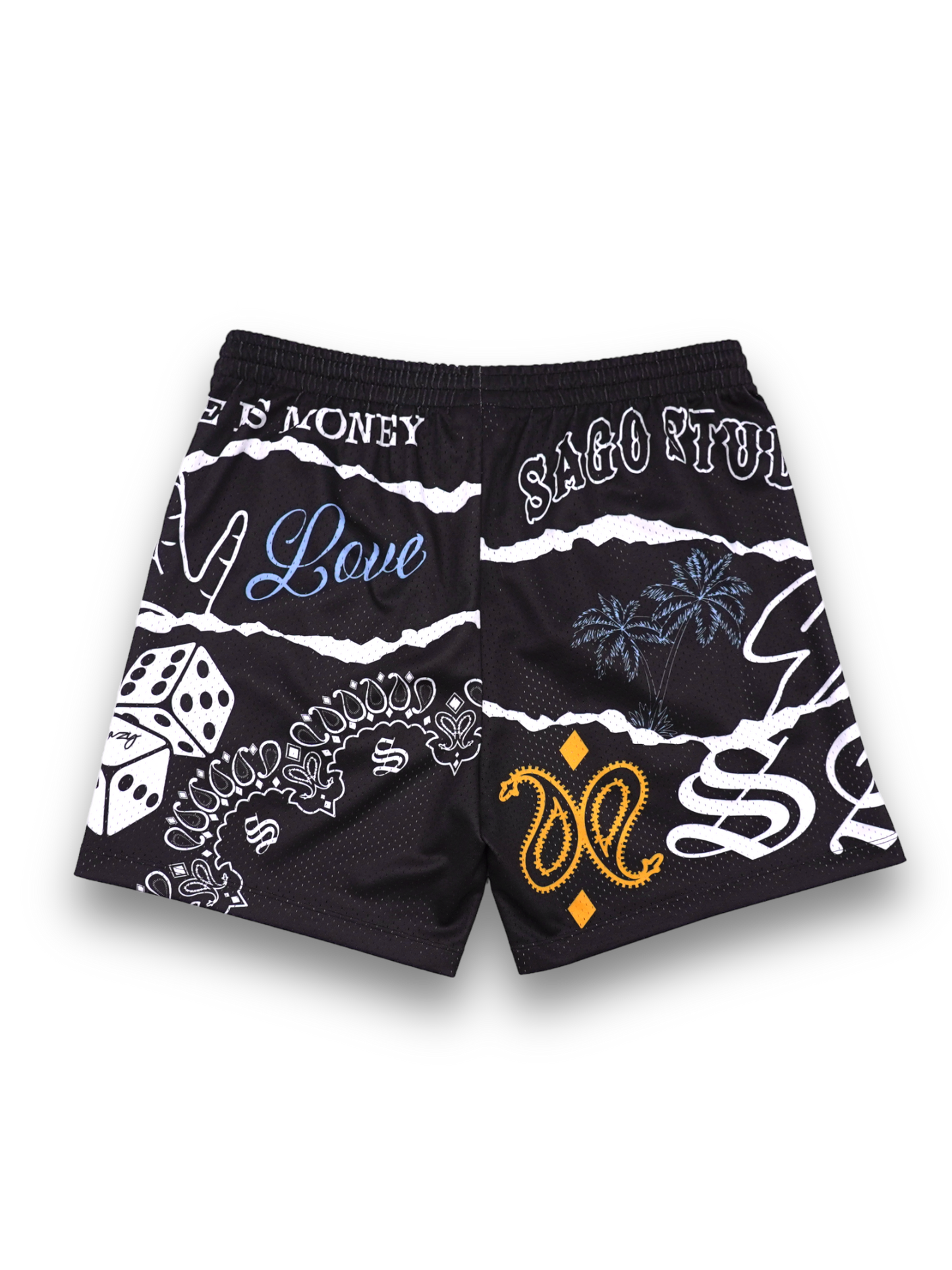 SAGO X EAZY COLLAB SHORTS (Black)