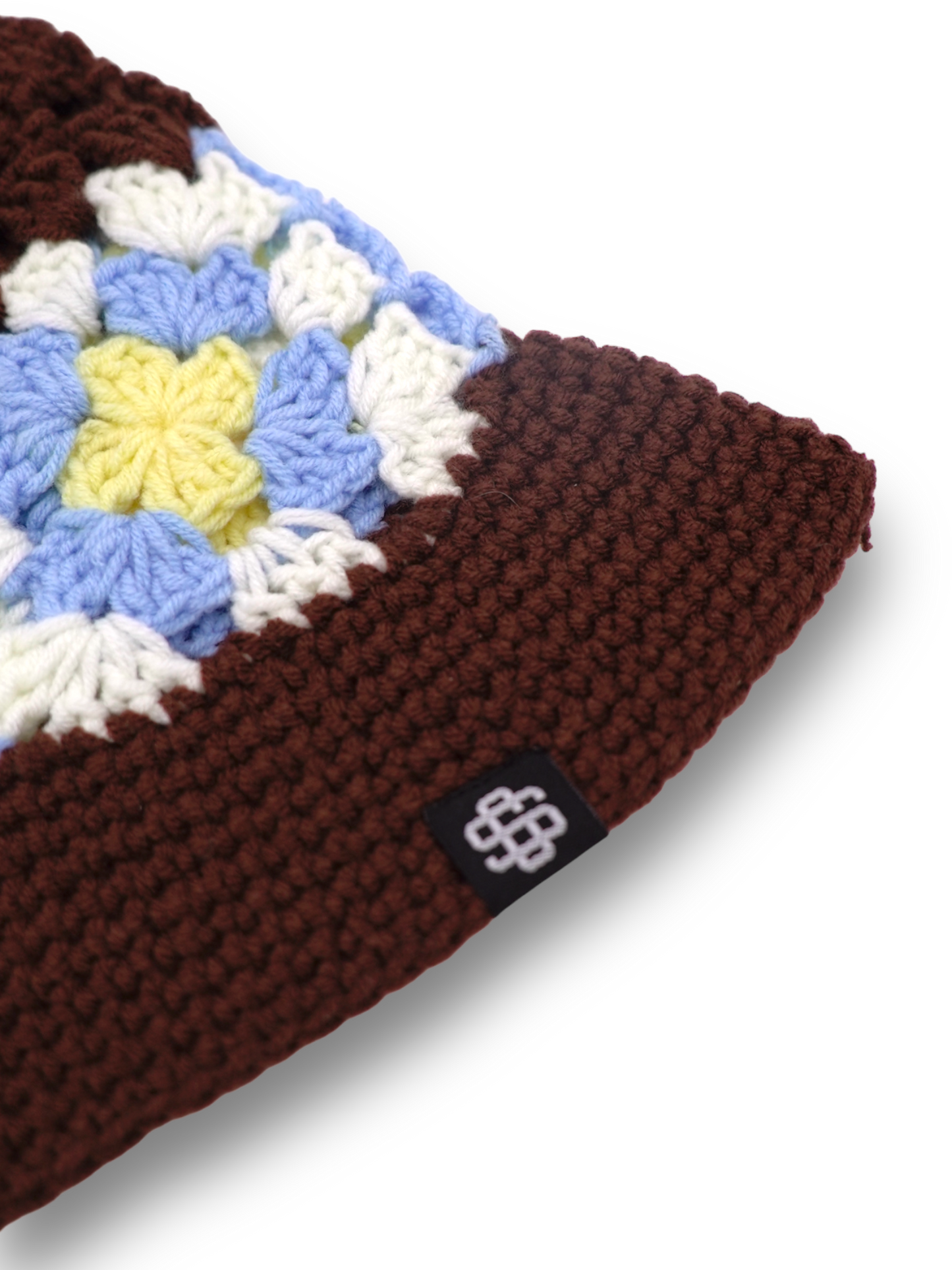 Brown crochet hat