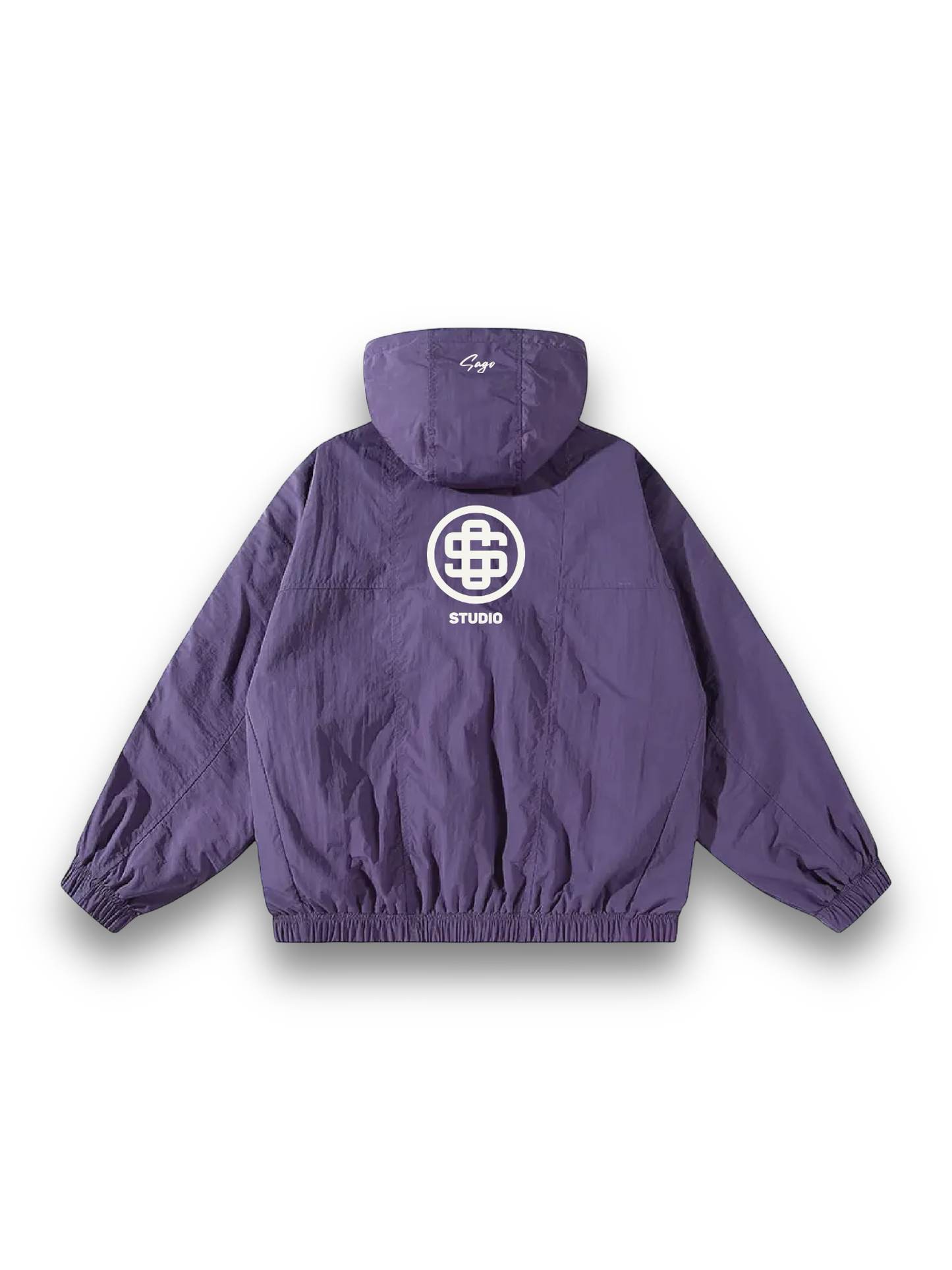 Wind breaker jacket (purple)