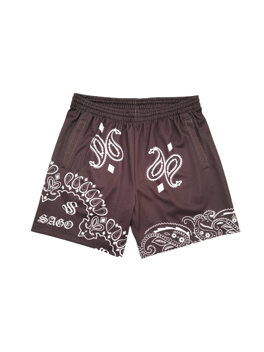 MOCHA bandana shorts (PREORDER)