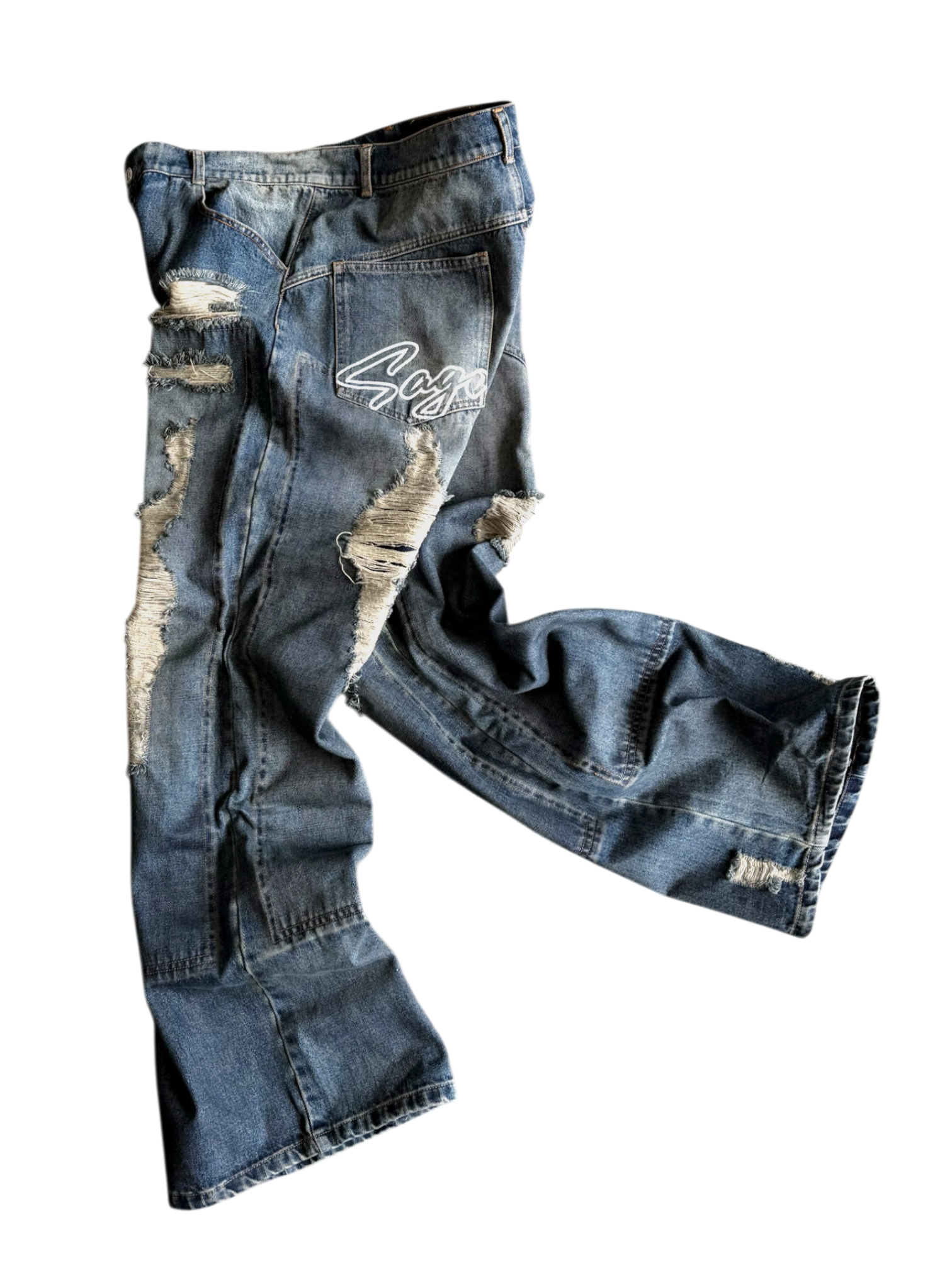 パンツ Bess Nyc Knee Studs Damaged Denim Bess Nyc Knee Studs Damaged Denim 【公式通販】