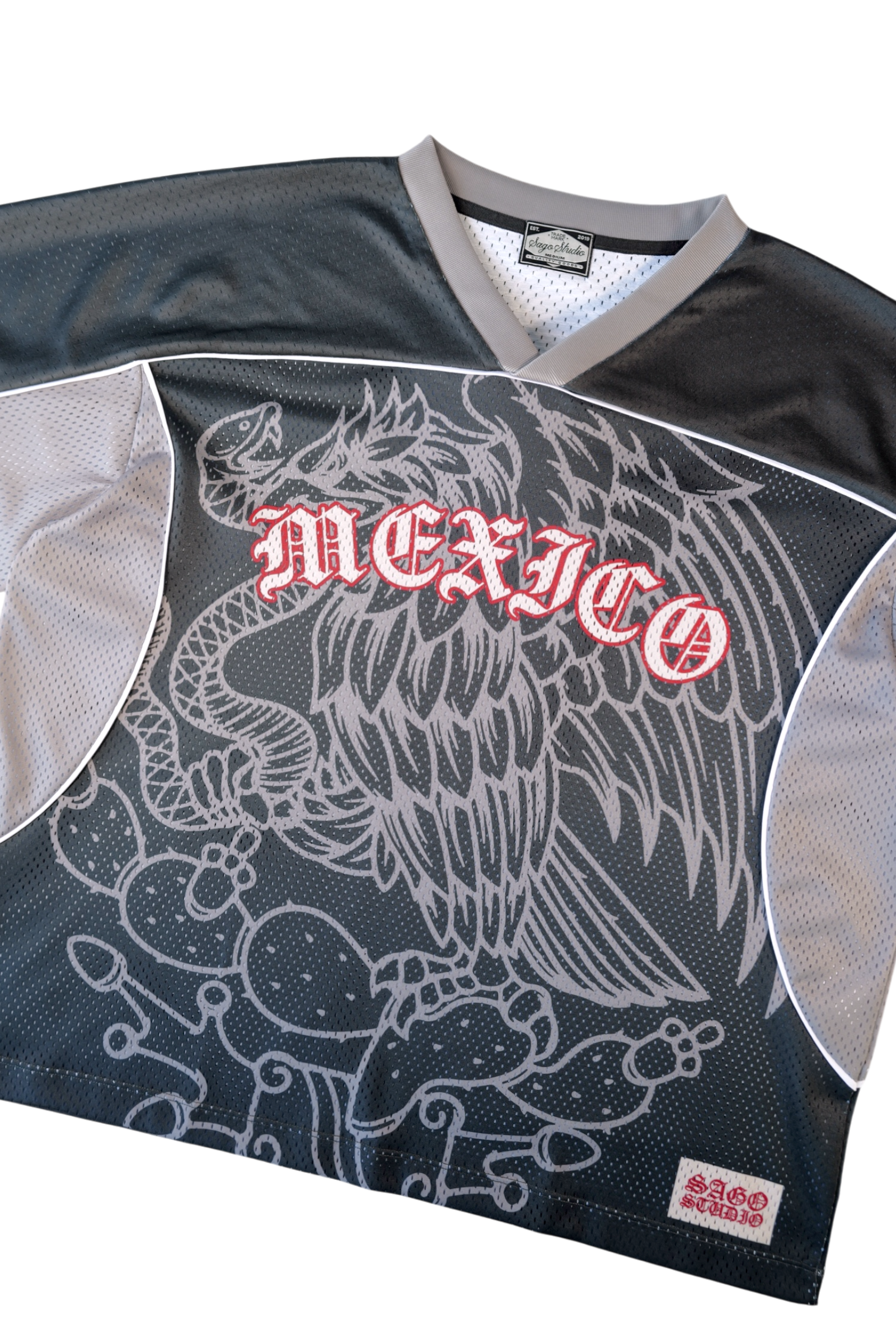 BLACK MEXICO JERSEY (PREORDER) – SAGO STUDIO