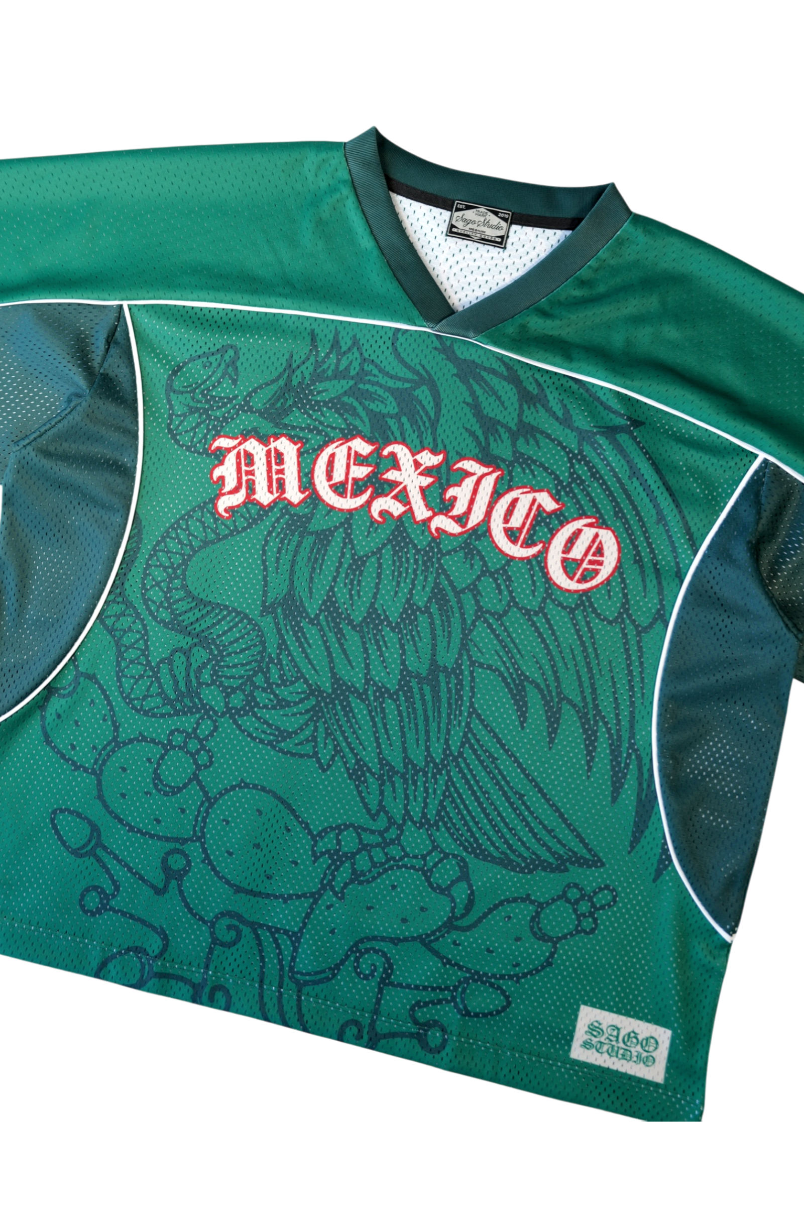 GREEN MEXICO JERSEY (PREORDER) – SAGO STUDIO