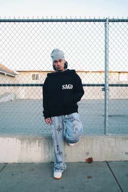 Tattoo sweats (gray)