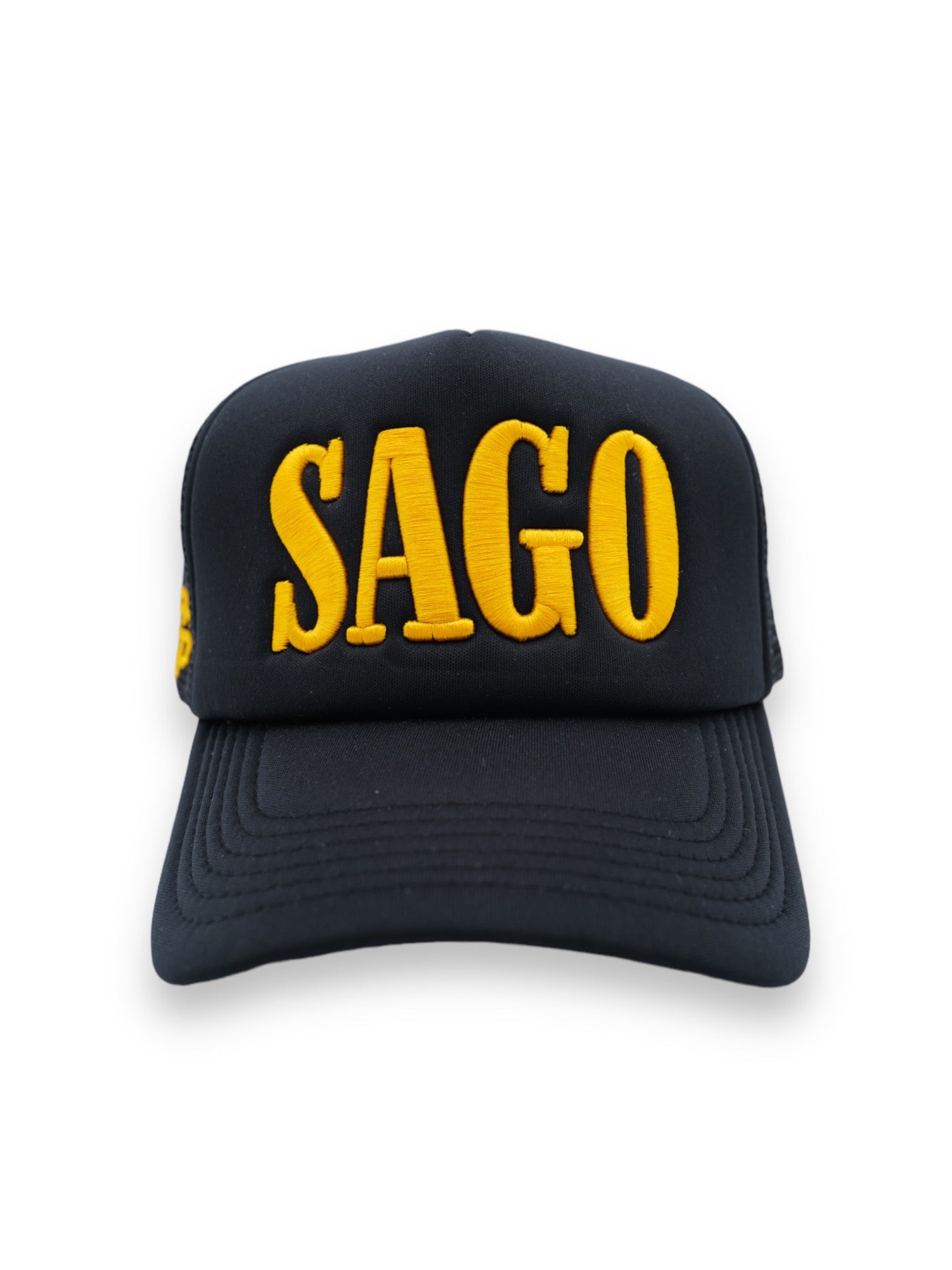 SAGO yellow trucker hat